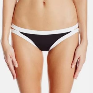 Seafolly Women's Low Rise Bikini Bottom, Black
